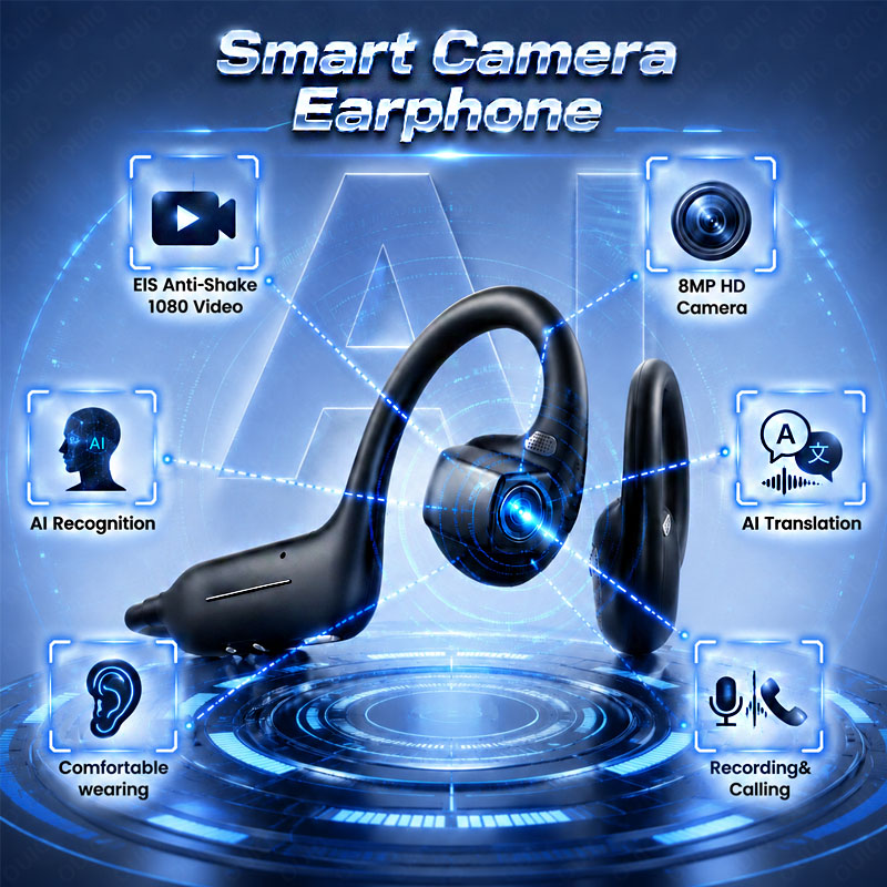 Outdoor Sport Is - หูฟังอัจฉริยะ AI รุ่นใหม่ พร้อมกล้อง HD 800W