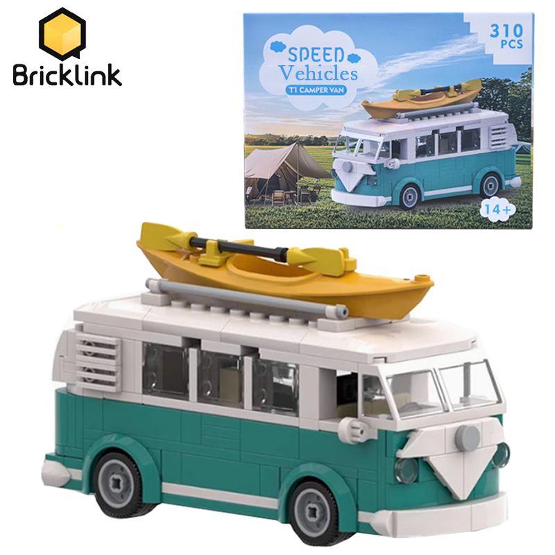 Victor Racket Jetspeed - Bricklink MOCการวิเคราะห์รถ 10220 VW T1 Turquoise