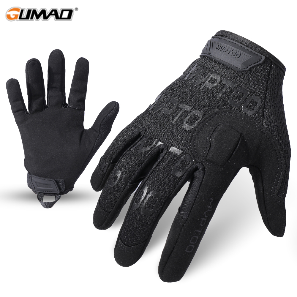 Outdoor Sport Gloves - ถุงมือล่าสัตว์แบบหน้าจอสัมผัส แบบเต็มนิ้ว ระบายอากาศได้ดี น้ำหนักเบา สำหรับกิจกรรมกลางแจ้ง เช่น