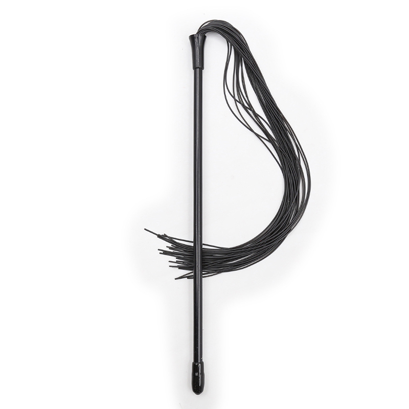 Riding Crop Dressage - 24ซม. ด้ามพลาสติก28เจลซิลิโคนพู่ทรงหลวมม้าแส้ออกงานไม้พายสำหรับฝึกม้า