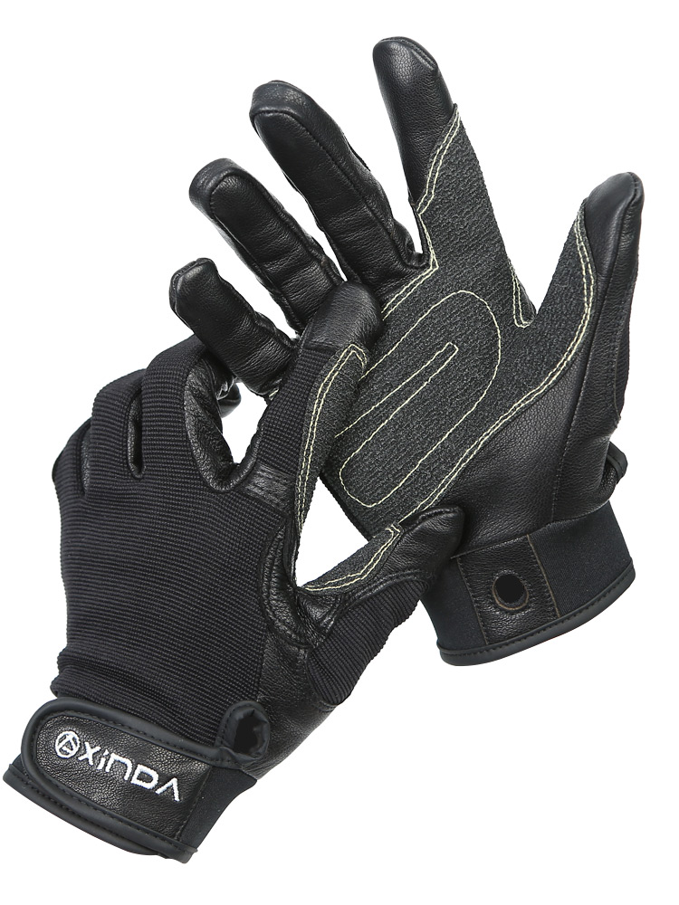 Outdoor Sport Gloves - ถุงมือสำหรับกลางแจ้งถุงมือแบบเต็มนิ้วสำหรับฝึกทหารลงเขาเชือกฝึกของทีมกู้ภัยอุปกรณ์ Xinda SRT