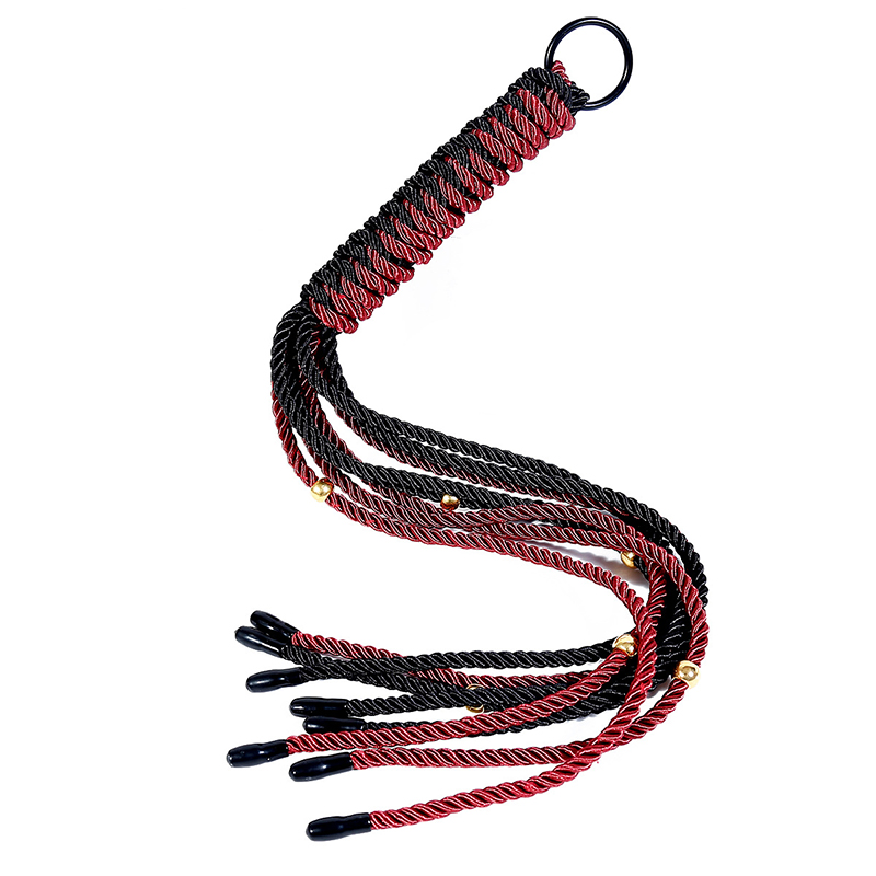 63 ซม.สีแดงและสีดําคู่เชือกถัก - Riding Crop Dressage บทวิจารณ์และราคา