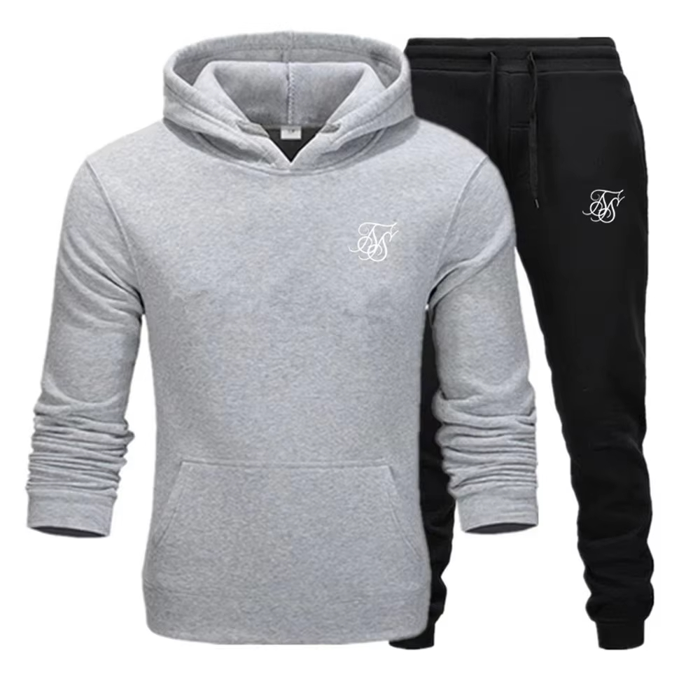 ชุดวอร์มผู้ชายใหม่เอี่ยม 2 ชิ้ - Outdoor Sport Is บทวิจารณ์และราคา