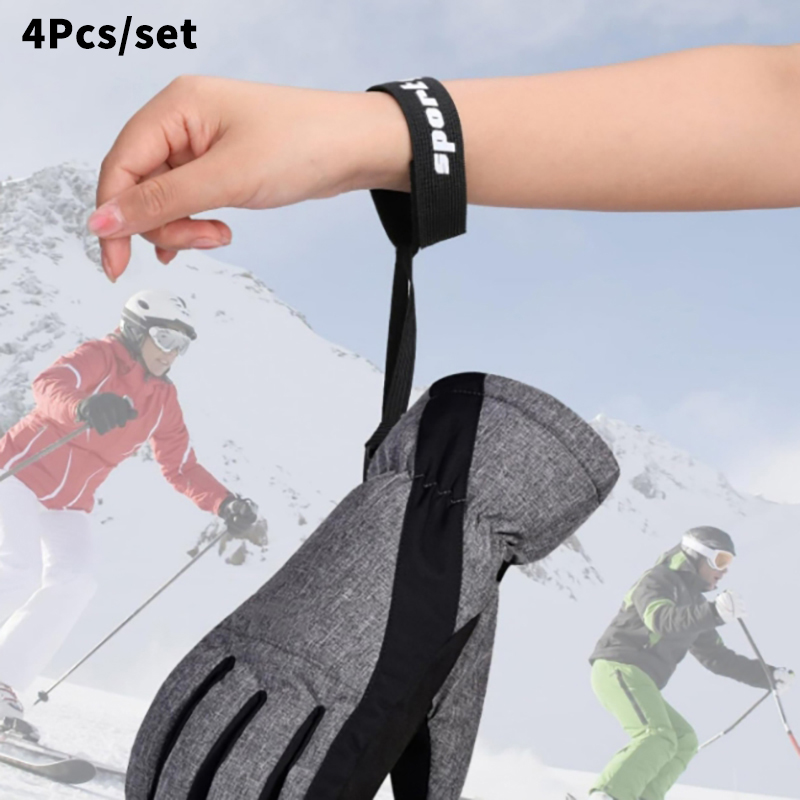 สายรัดข้อมือสำหรับถุงมือสกี 4  - Outdoor Sport Gloves บทวิจารณ์และราคา