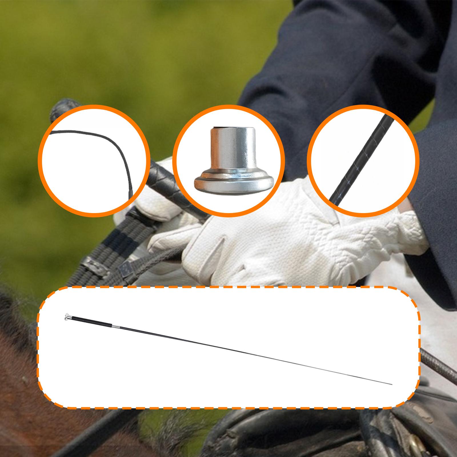 แส้ขี่ม้าหนัง PU แบบยืดหดได้ พ - Riding Crop Dressage บทวิจารณ์และราคา