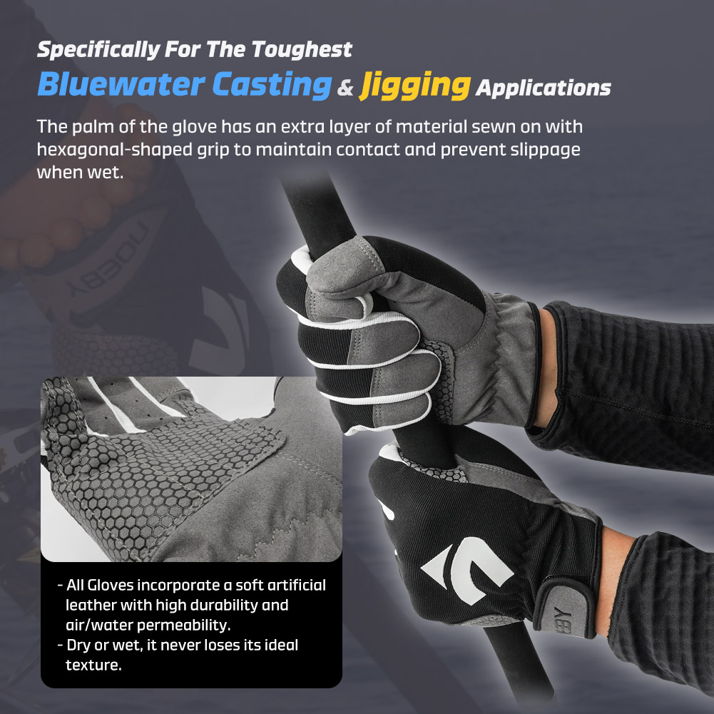 ถุงมือตกปลา NOEBY กันลื่น ป้อง - Outdoor Sport Gloves บทวิจารณ์และราคา