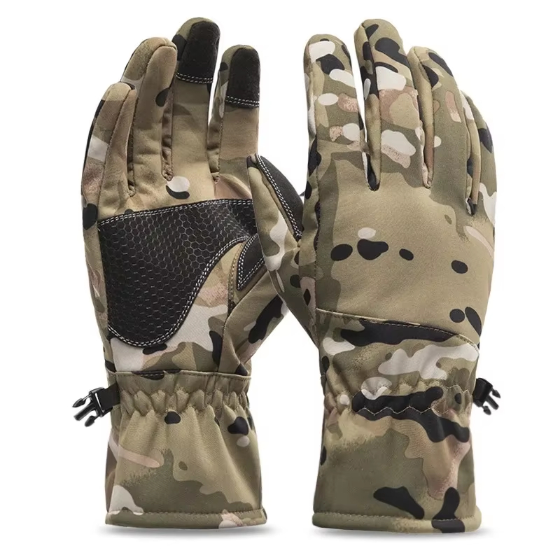 ถุงมือกันหนาวลายพรางสำหรับกิจก - Outdoor Sport Gloves บทวิจารณ์และราคา