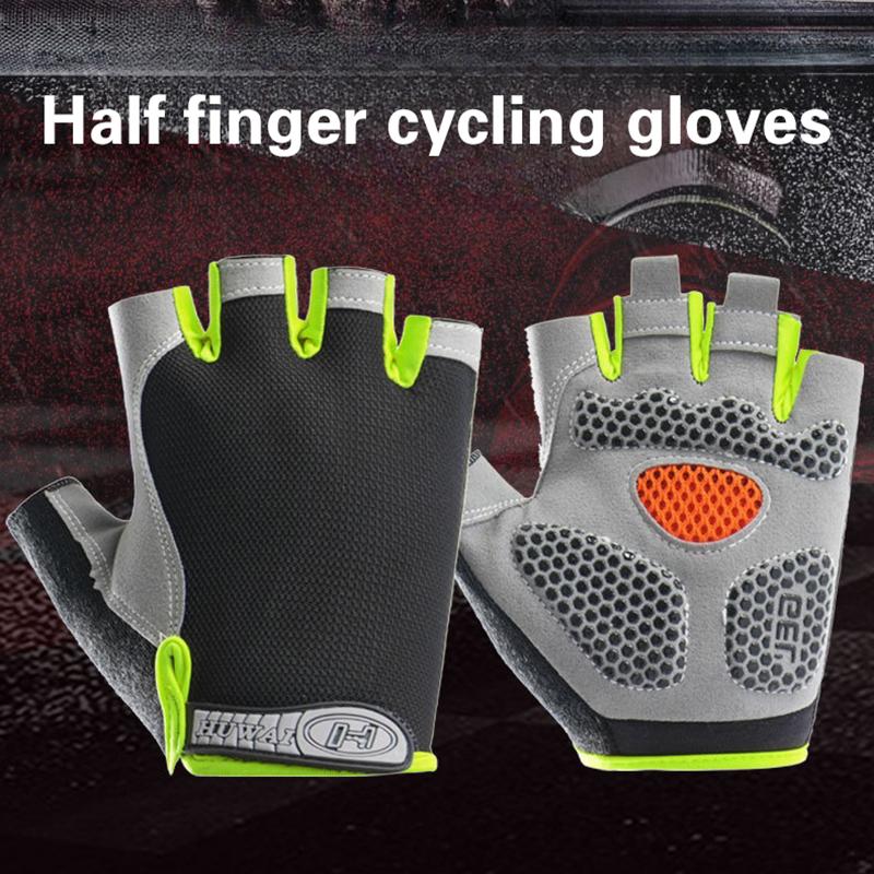 ถุงมือปั่นจักรยานแบบครึ่งนิ้วส - Outdoor Sport Gloves บทวิจารณ์และราคา